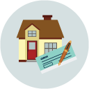 Icon for FHA home loans.