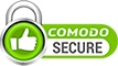 Comodo Secure seal of authentication.