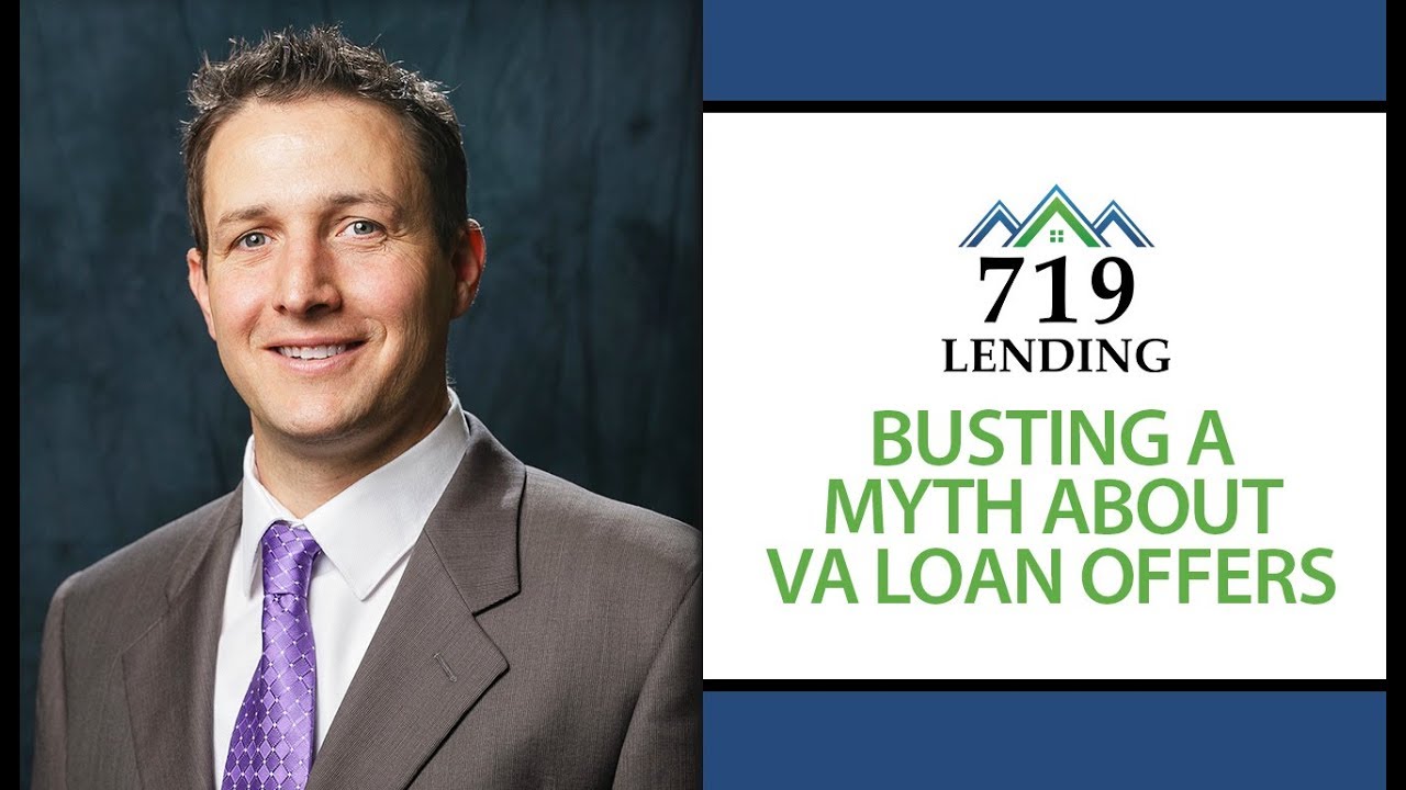 Thumbnail from a video talking about common myths about VA loans.